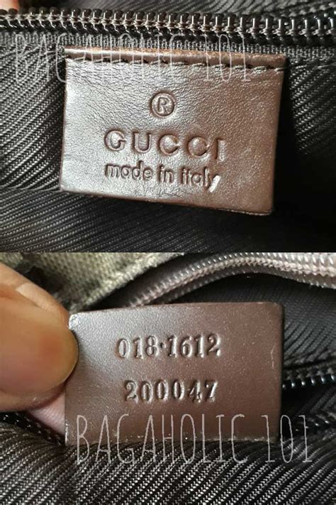 check serial number gucci|authentic gucci serial number.